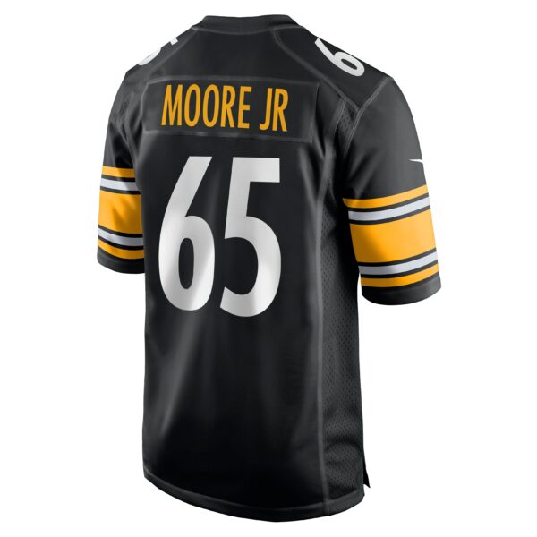 Men’s Pittsburgh Steelers Dan Moore Jr. Nike Black Game Jersey