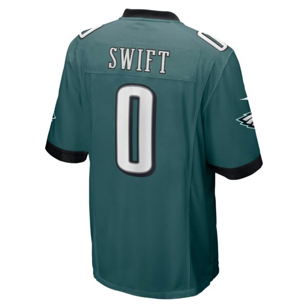 Men’s Philadelphia Eagles D’Andre Swift Nike Midnight Green Game Player Jersey