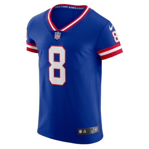 Men’s New York Giants Daniel Jones Nike Royal Classic Vapor Elite Player Jersey