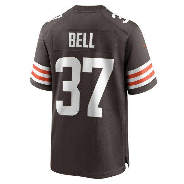 Men’s Cleveland Browns D’Anthony Bell Nike Brown Game Player Jersey