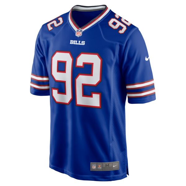 Men’s Buffalo Bills DaQuan Jones Nike Royal Game Player Jersey