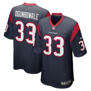 Men's Houston Texans Dare Ogunbowale Nike Navy Game Player Jersey