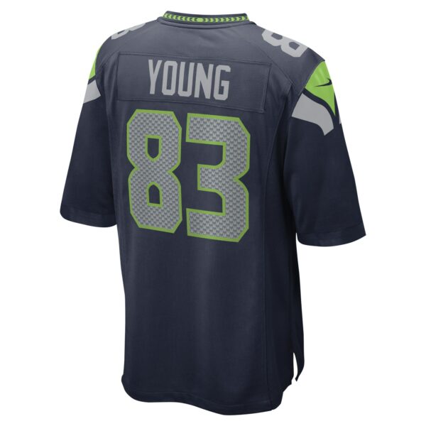 Men’s Seattle Seahawks Dareke Young Nike College Navy Game Player Jersey