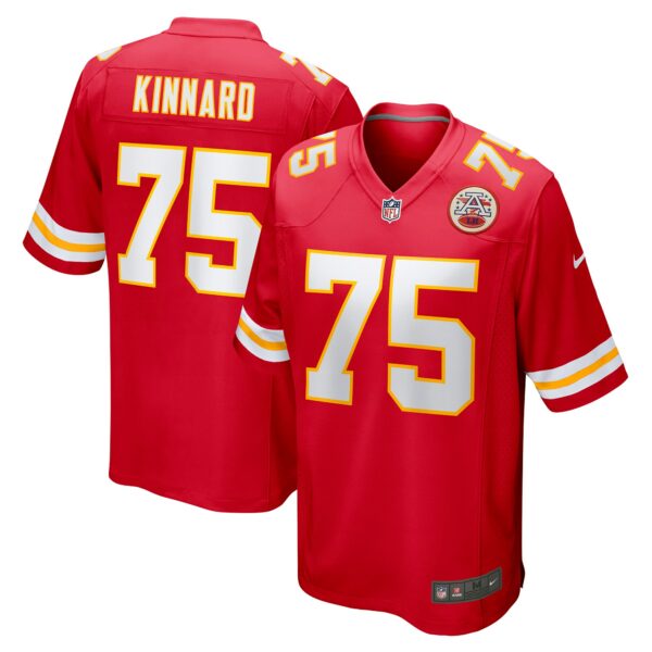 Men’s Kansas City Chiefs Darian Kinnard Nike Red Game Player Jersey