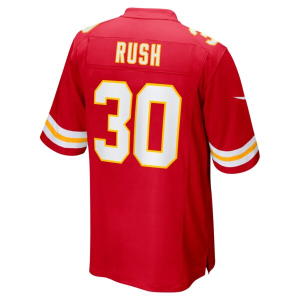 Men’s Kansas City Chiefs Darius Rush Nike Red Team Game Jersey