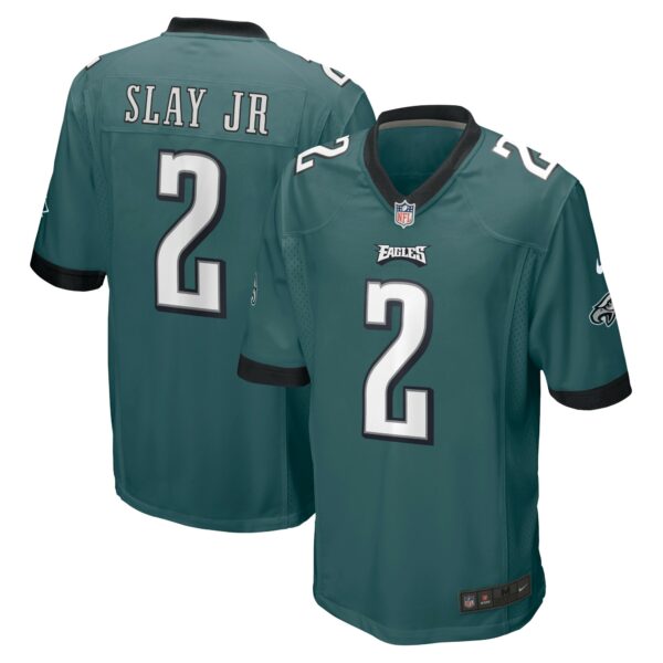 Men’s Philadelphia Eagles Darius Slay Jr. Nike Midnight Green Game Jersey