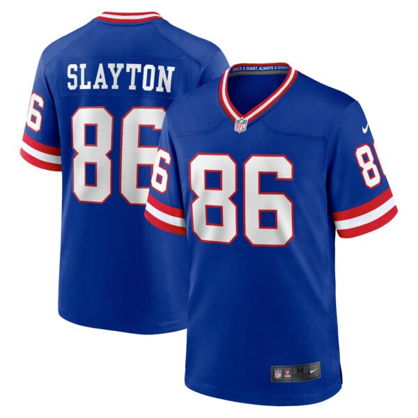 Men’s New York Giants Darius Slayton Nike Royal Classic Player Game Jersey