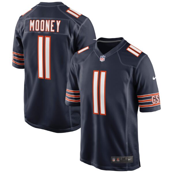 Men’s Chicago Bears Darnell Mooney Nike Navy Game Jersey