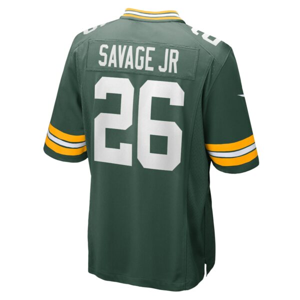 Men’s Green Bay Packers Darnell Savage Jr. Nike Green Game Team Jersey