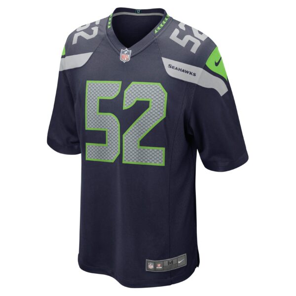 Men’s Seattle Seahawks Darrell Taylor Nike College Navy Game Jersey