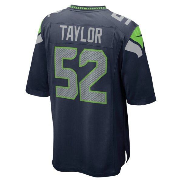 Men’s Seattle Seahawks Darrell Taylor Nike College Navy Game Jersey