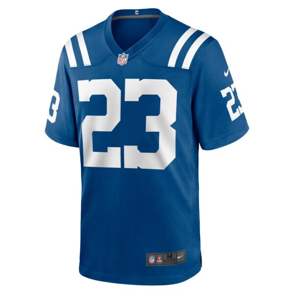 Men’s Indianapolis Colts Darren Hall Nike Royal Team Game Jersey