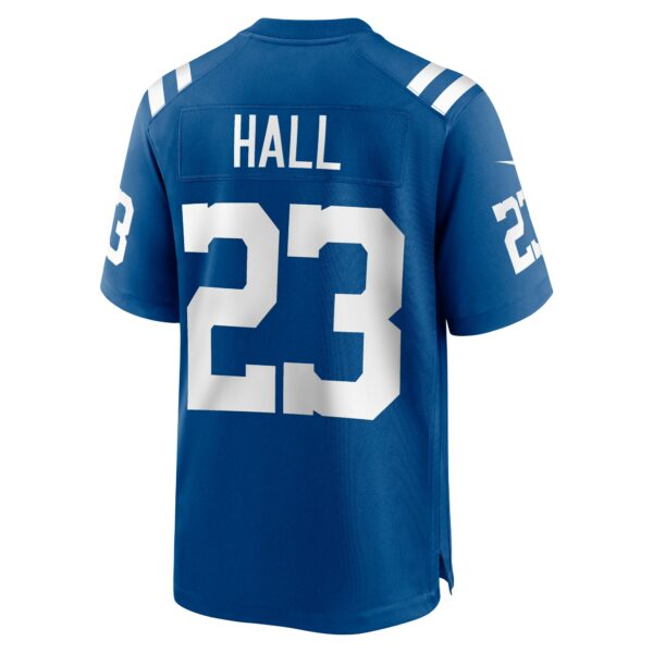 Men’s Indianapolis Colts Darren Hall Nike Royal Team Game Jersey