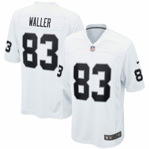 Men’s Las Vegas Raiders Darren Waller Nike White Game Jersey