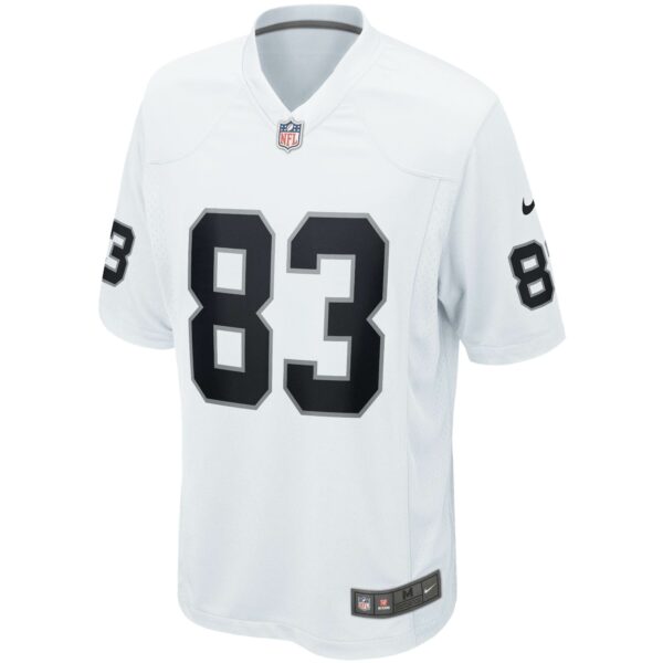 Men’s Las Vegas Raiders Darren Waller Nike White Game Jersey