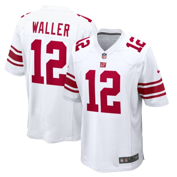 Men’s New York Giants Darren Waller Nike White Away Game Jersey