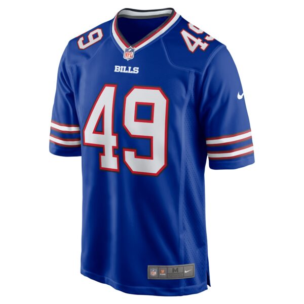 Men’s Buffalo Bills DaShaun White Nike Royal Team Game Jersey