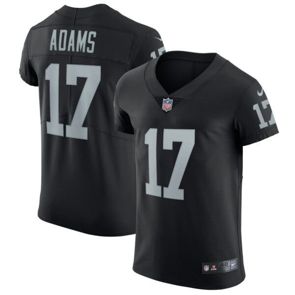 Men’s Las Vegas Raiders Davante Adams Nike Black Vapor Elite Jersey