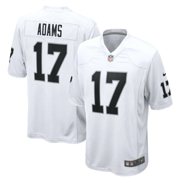 Men’s Las Vegas Raiders Davante Adams Nike White Game Jersey