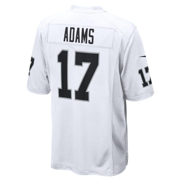 Men’s Las Vegas Raiders Davante Adams Nike White Game Jersey