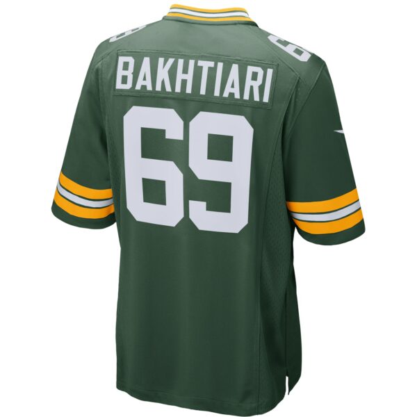 Men’s Green Bay Packers David Bakhtiari Nike Green Game Player Jersey