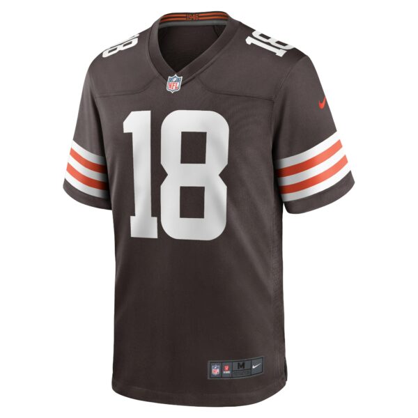 Men’s Cleveland Browns David Bell Nike Brown Game Jersey