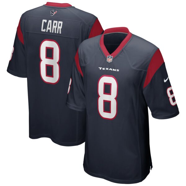 Men’s Houston Texans David Carr Nike Navy Game Retired Player Jersey