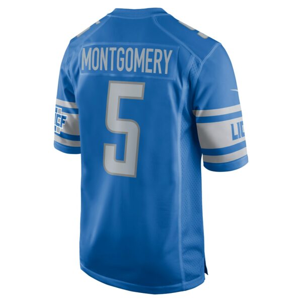 Men’s Detroit Lions David Montgomery Nike Blue Game Player Jersey