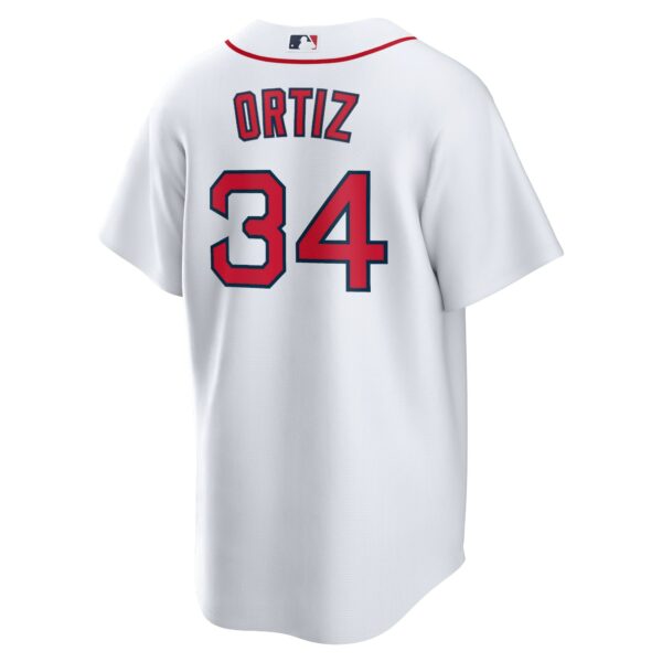 Men’s Boston Red Sox David Ortiz Nike White Alternate Replica Player Jersey