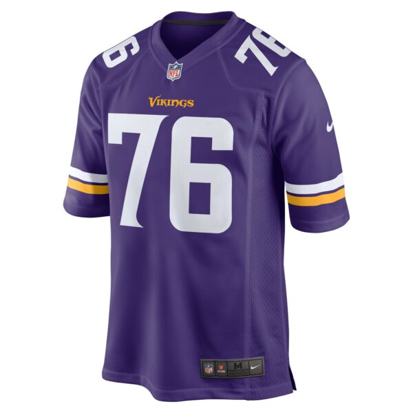 Men’s Minnesota Vikings David Quessenberry Nike Purple Team Game Jersey