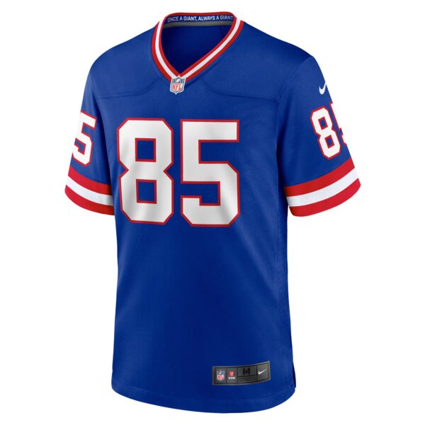 Men’s New York Giants David Tyree Nike Royal Classic Retired Player Game Jersey