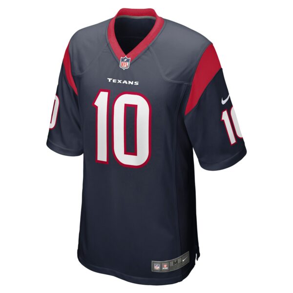 Men’s Houston Texans Davis Mills Nike Navy Player Game Jersey