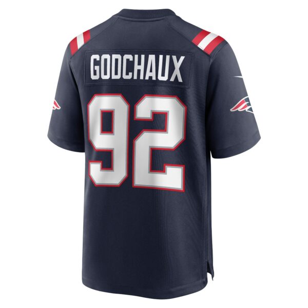 Men’s New England Patriots Davon Godchaux Nike Navy Game Jersey