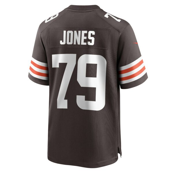 Men’s Cleveland Browns Dawand Jones Nike Brown Team Game Jersey