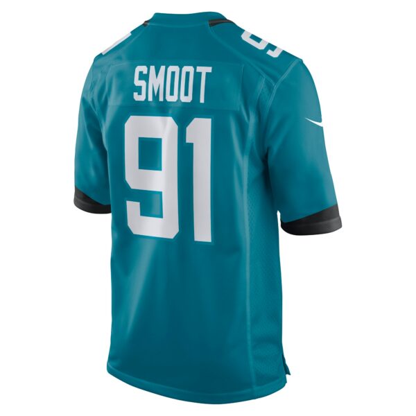 Men’s Jacksonville Jaguars Dawuane Smoot Nike Teal Game Jersey