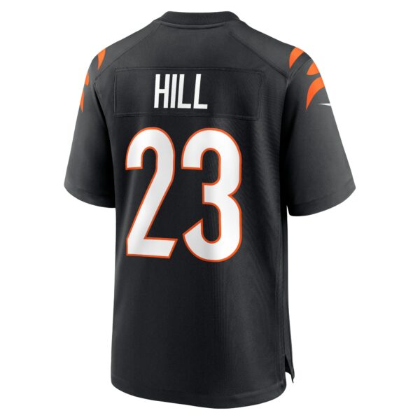 Men’s Cincinnati Bengals Daxton Hill Nike Black Player Game Jersey