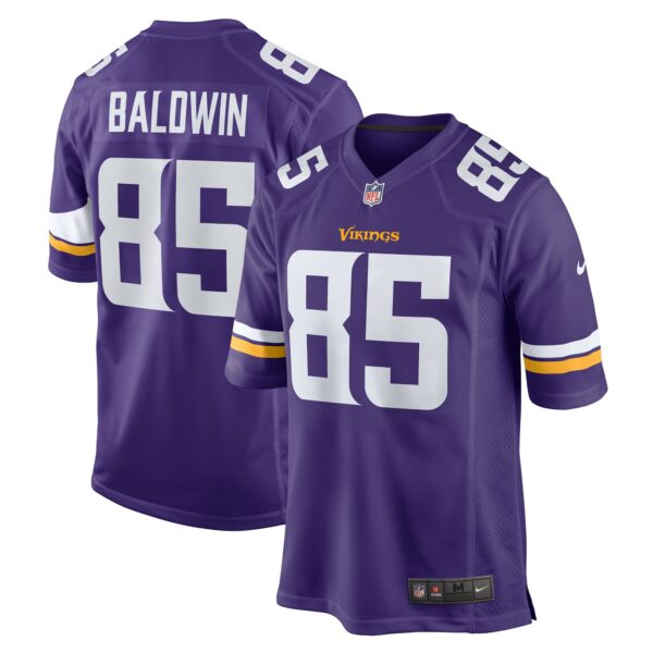 Men’s Minnesota Vikings Daylen Baldwin Nike Purple Game Jersey