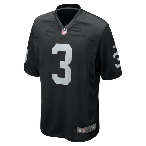 Men’s Las Vegas Raiders DeAndre Carter Nike Black Game Player Jersey