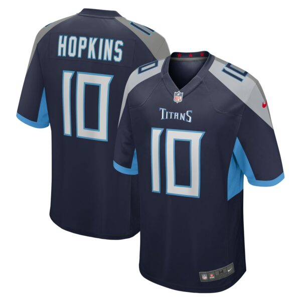 Men’s Tennessee Titans DeAndre Hopkins Nike Navy Game Jersey