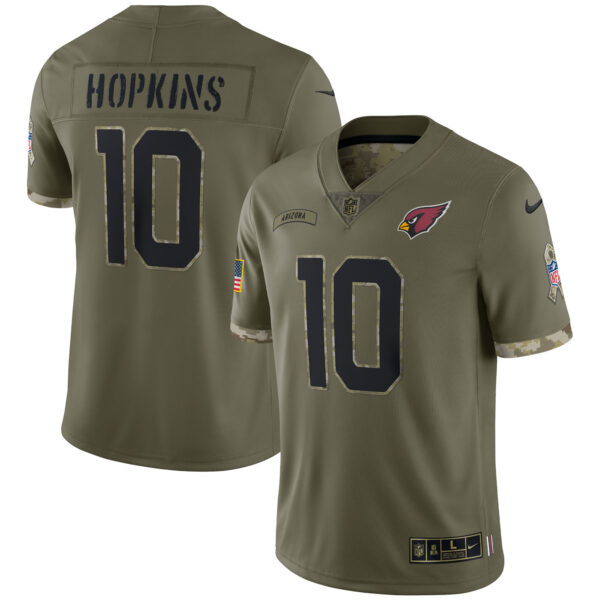 Men’s Arizona Cardinals Nike Olive 2022 Salute To Service Limited Jersey