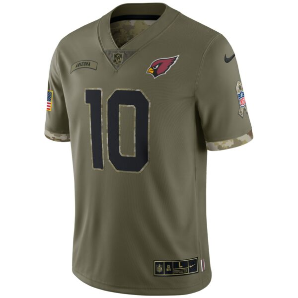 Men’s Arizona Cardinals Nike Olive 2022 Salute To Service Limited Jersey