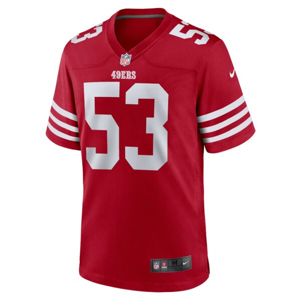 Men’s San Francisco 49ers Dee Winters Nike Scarlet Team Game Jersey