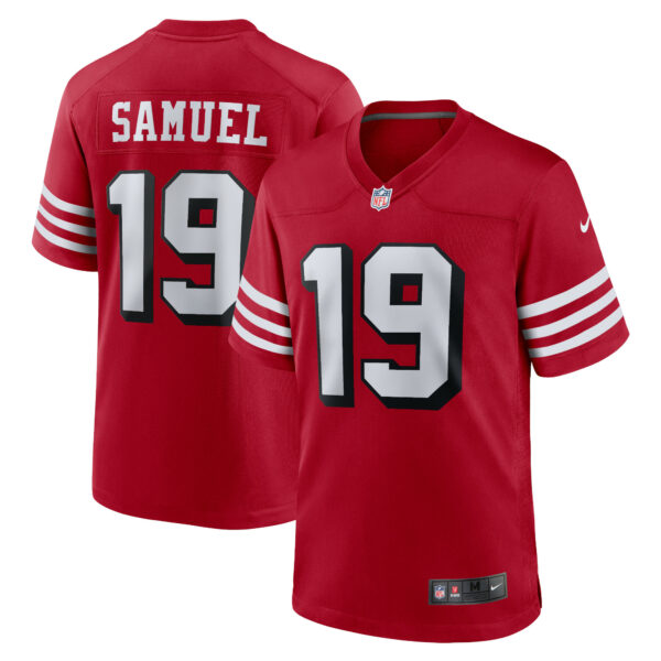 Men’s San Francisco 49ers Deebo Samuel Nike Scarlet Alternate Player Game Jersey