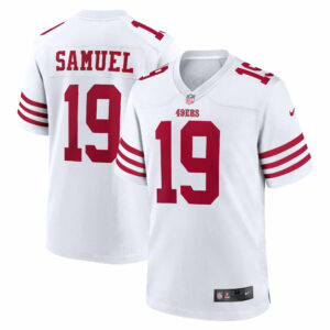 Men's San Francisco 49ers Deebo Samuel Nike White Game Jersey