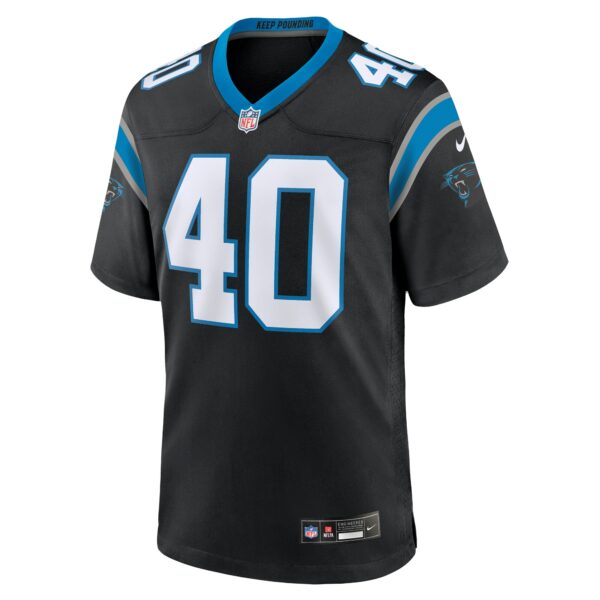 Men’s Carolina Panthers Deion Jones Nike Black Game Jersey