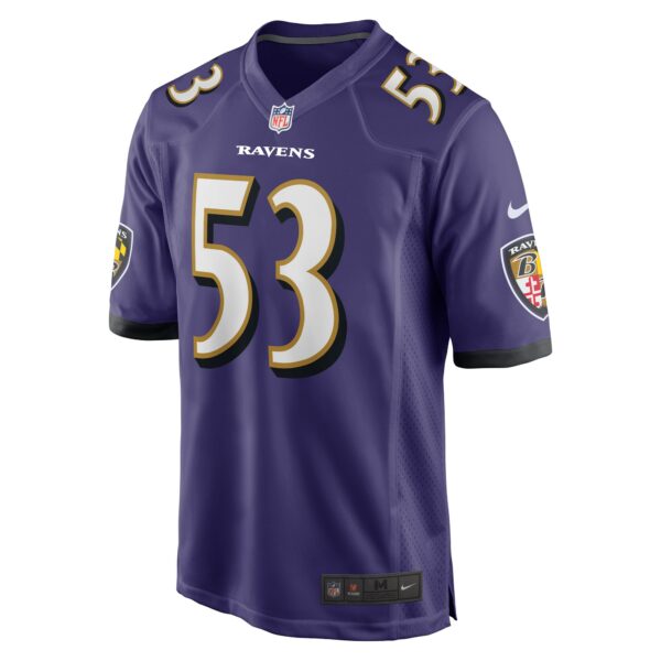 Men’s Baltimore Ravens Del’Shawn Phillips Nike Purple Game Player Jersey