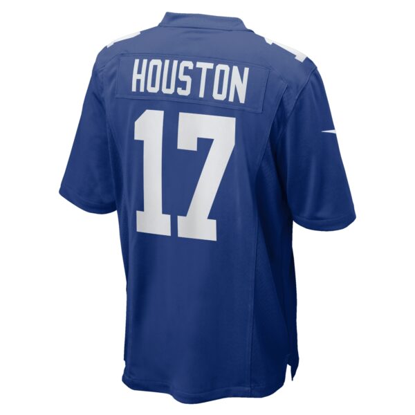 Men’s New York Giants Dennis Houston Nike Royal Team Game Jersey