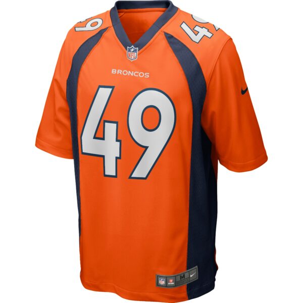 Men’s Denver Broncos Dennis Smith Nike Orange Game Retired Player Jersey