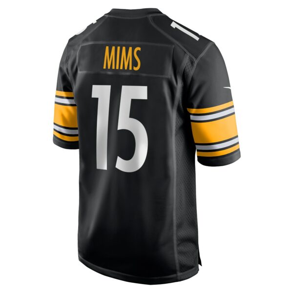 Men’s Pittsburgh Steelers Denzel Mims Nike Black Game Jersey