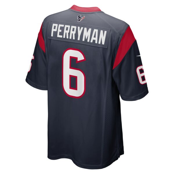 Men’s Houston Texans Denzel Perryman Nike Navy Game Jersey